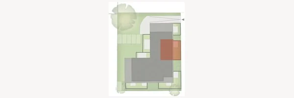 Position of apartment 02 in the building