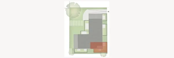 Position of apartment 05 in the building