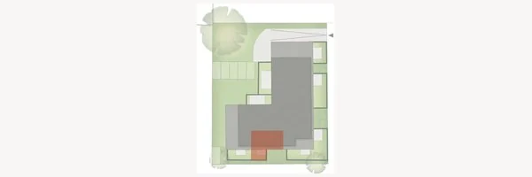 Position of apartment 07 in the building