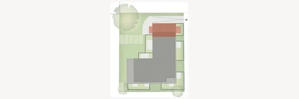 Position of apartment 09 in the building