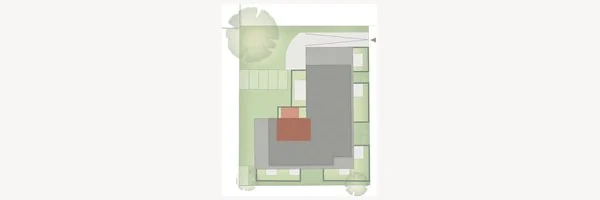 Position of apartment 11 in the building