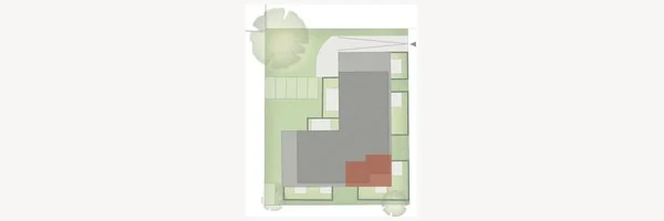 Position of apartment 24 in the building