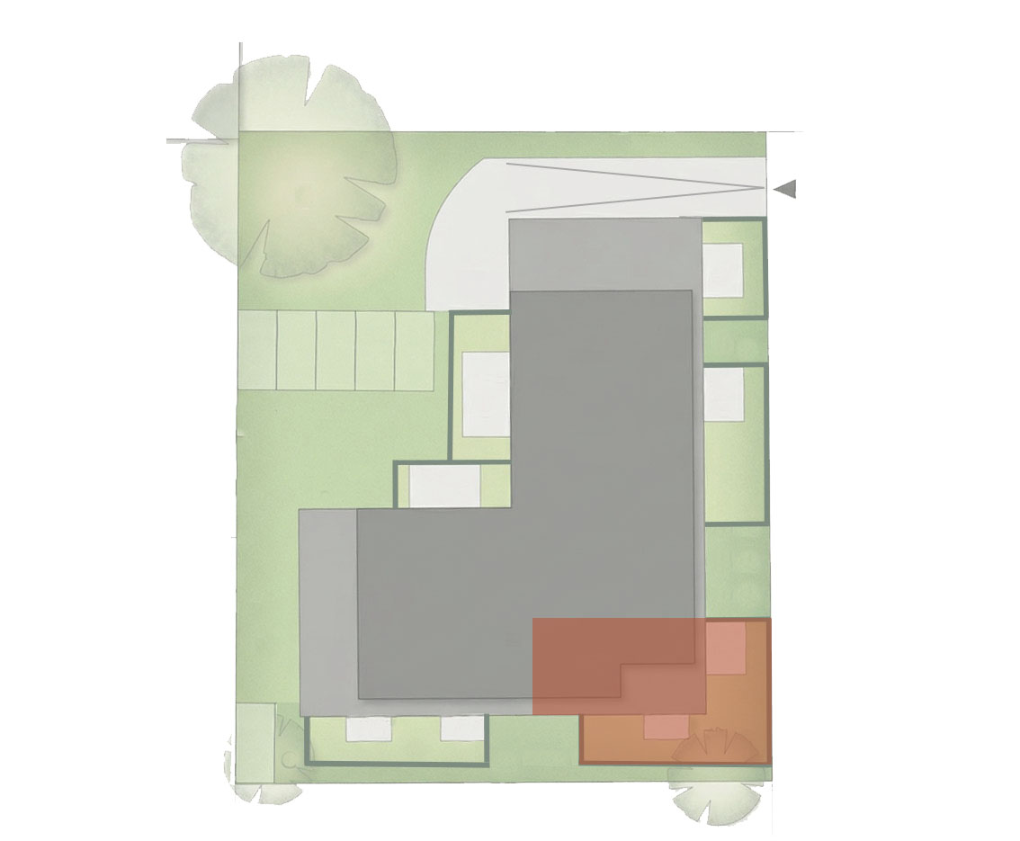 Frontansicht Wohnung 5