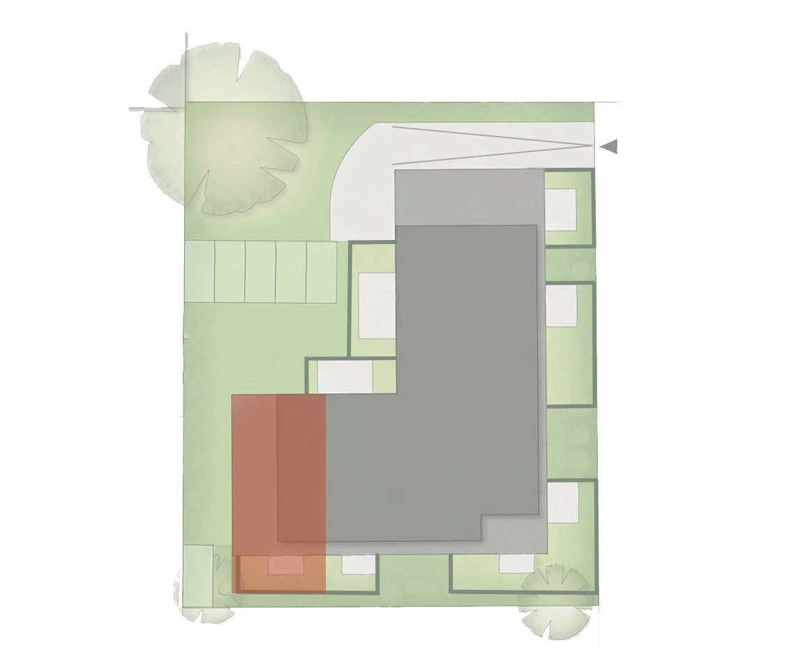 Frontansicht Wohnung 6