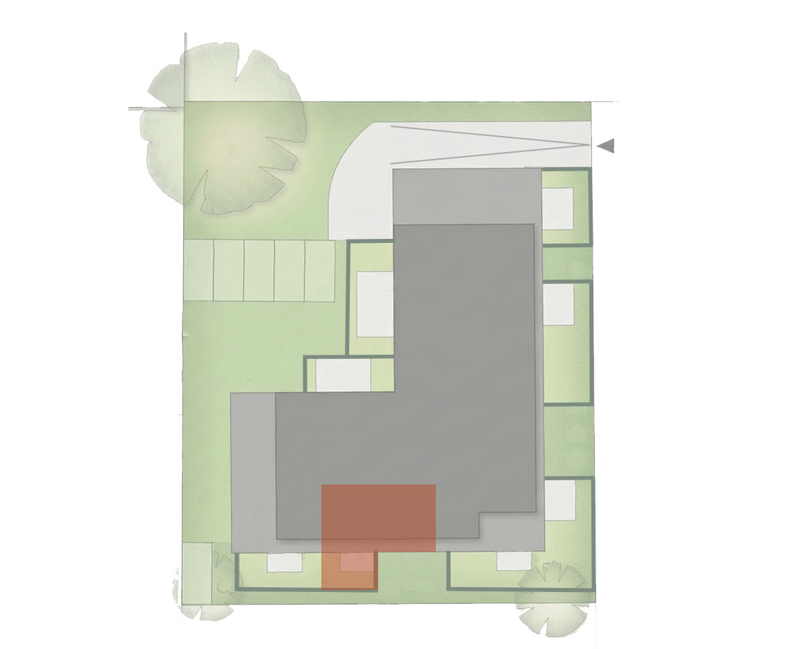Frontansicht Wohnung 7