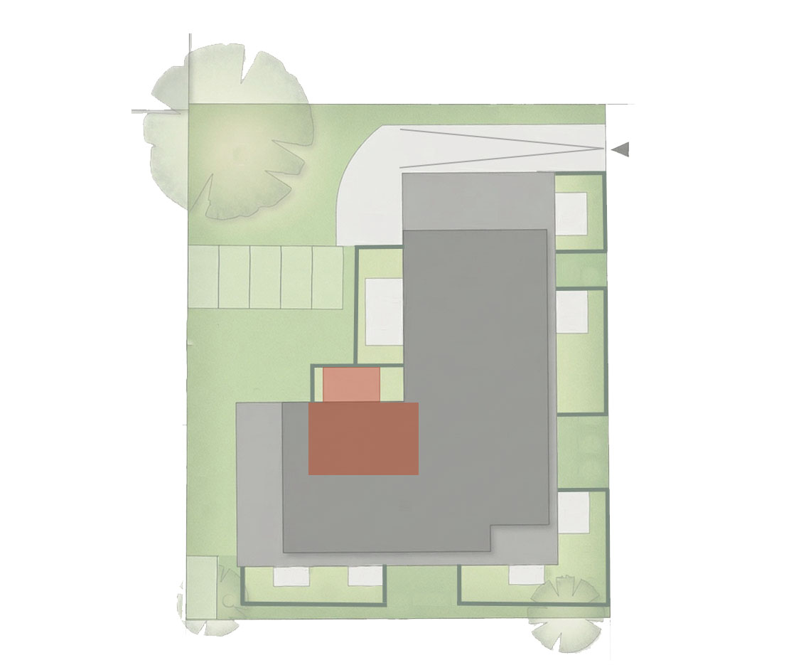 Frontansicht Wohnung 4