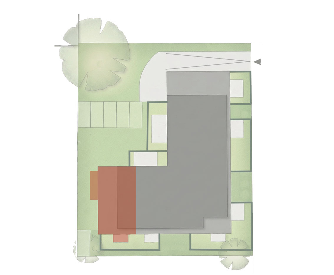 Frontansicht Wohnung 5