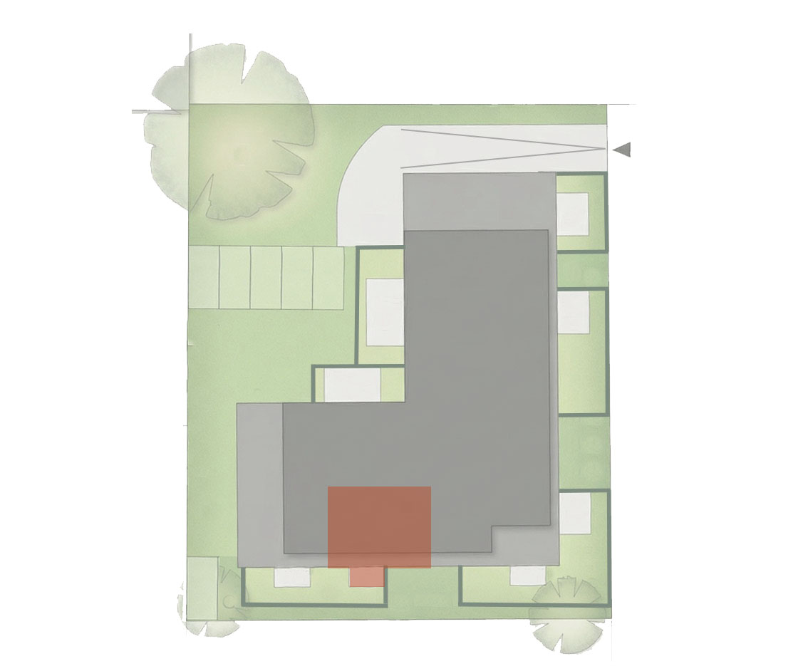 Frontansicht Wohnung 6