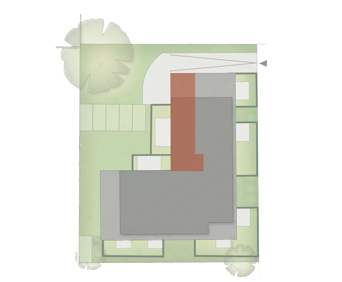 Frontansicht Wohnung 2