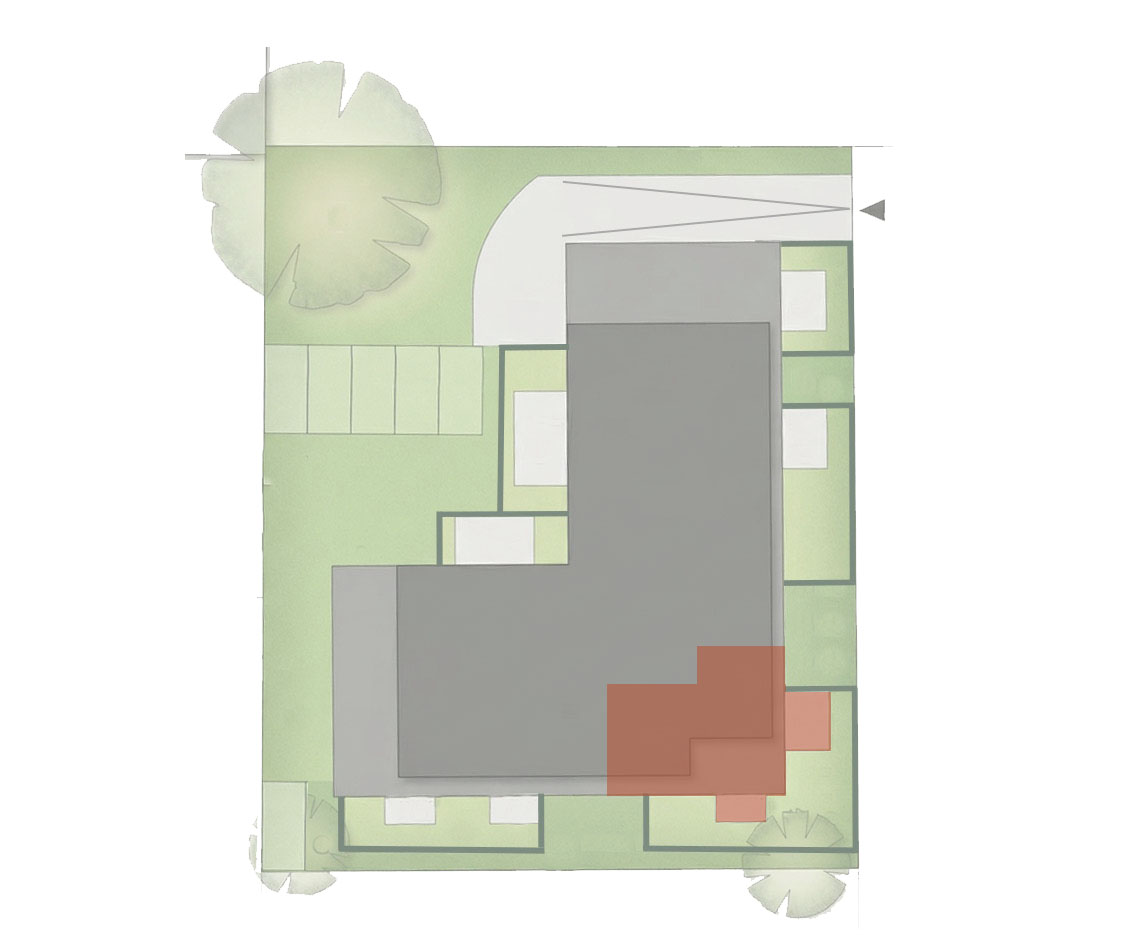 Frontansicht Wohnung 7